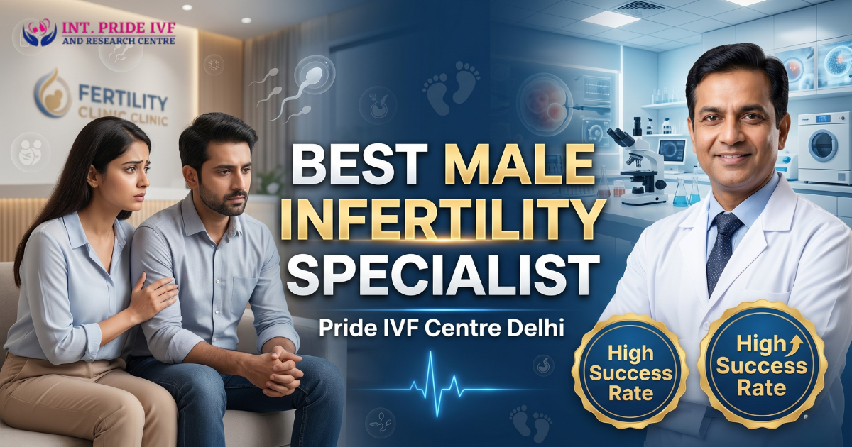 Read more about the article Who Is the Best Male Infertility Specialist in Delhi? | Pride IVF